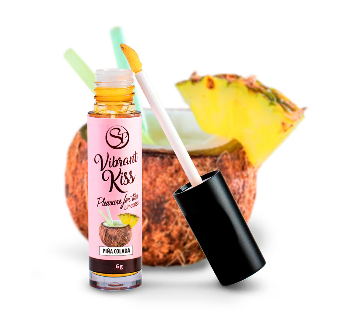 nuance sensuelle - Brillant à lèvre vibrant ananas 