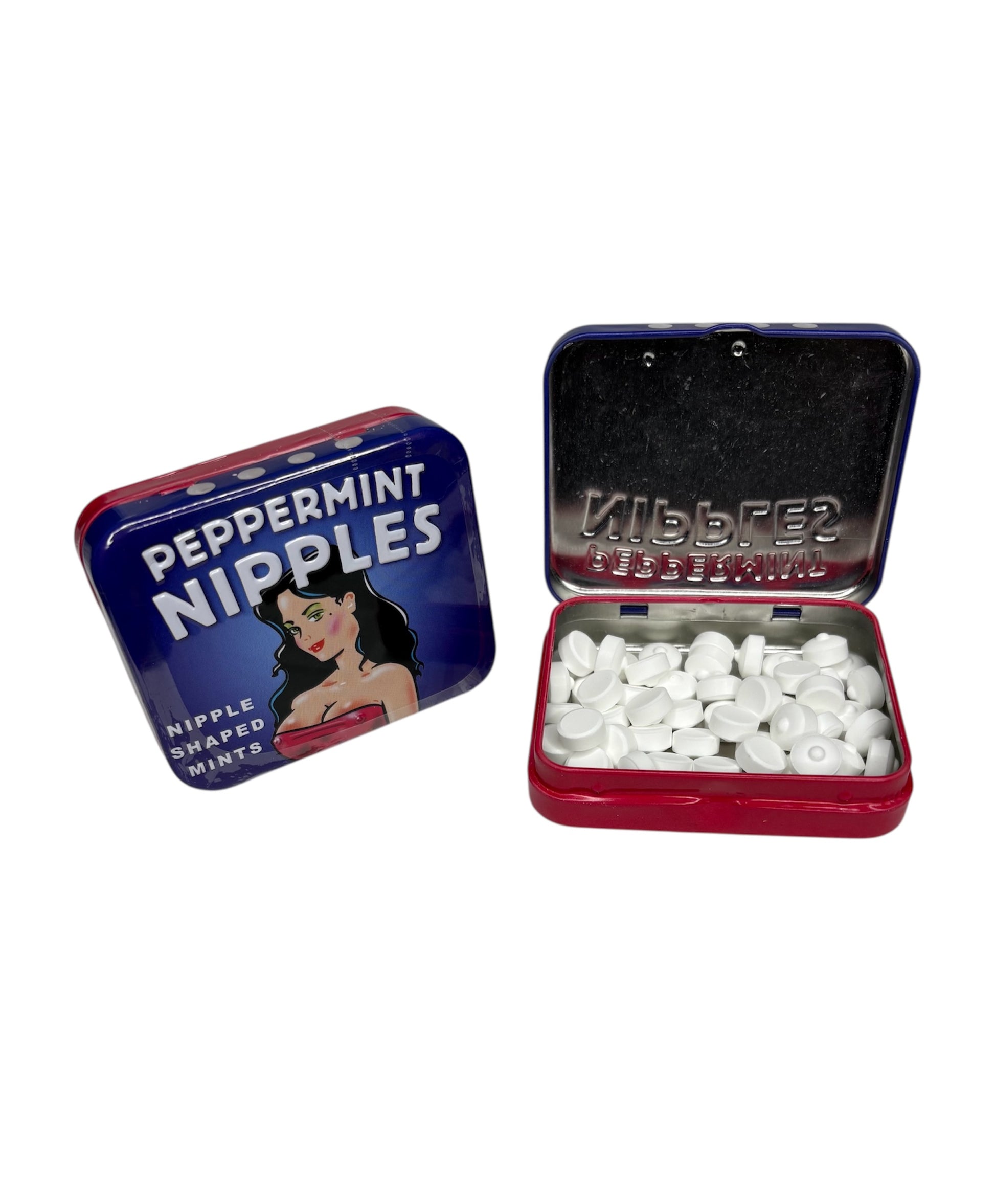 Bonbon mentholé forme de seins