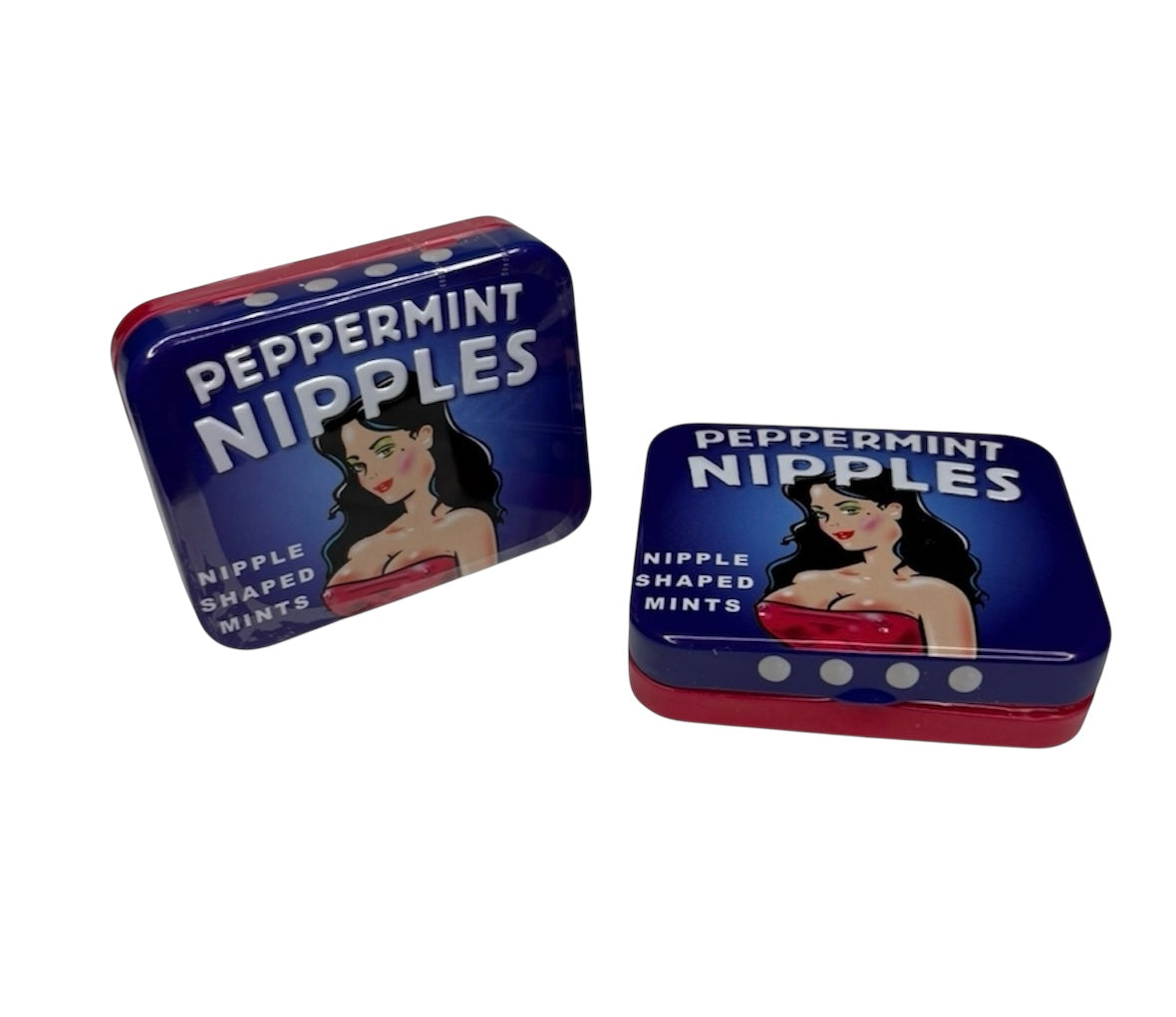 Bonbon mentholé forme de seins